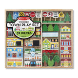 Wooden Town Playset