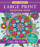 Large Print Coloring Book
