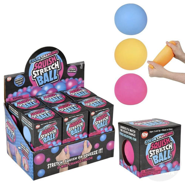 Color Change Squish and Stretch Ball