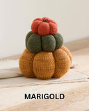 Cozy Knit Pumpkin Stack