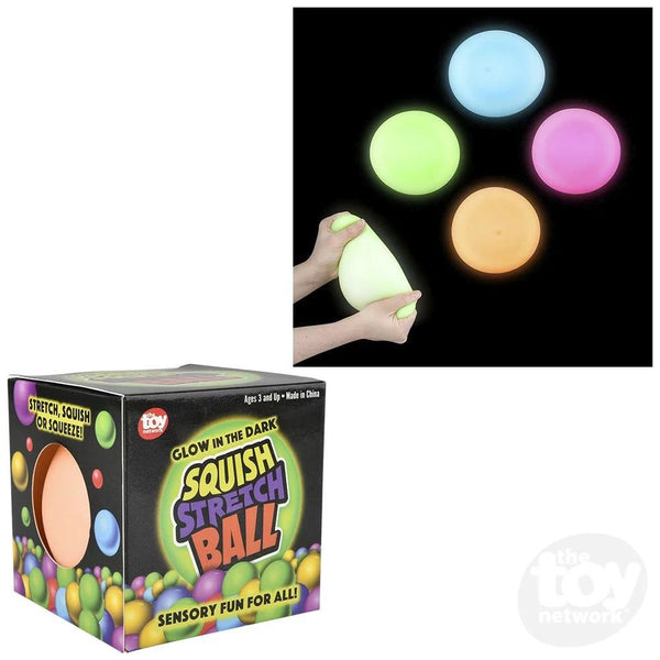 Glow Squish and Stretch Ball