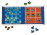 Magnetic Games - Tick Tac Toe & Checkers - Dino