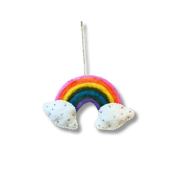 Felt Rainbow Ornament