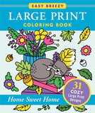 Large Print Coloring Book
