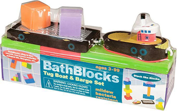 Bath Blocks: Tug & Barge