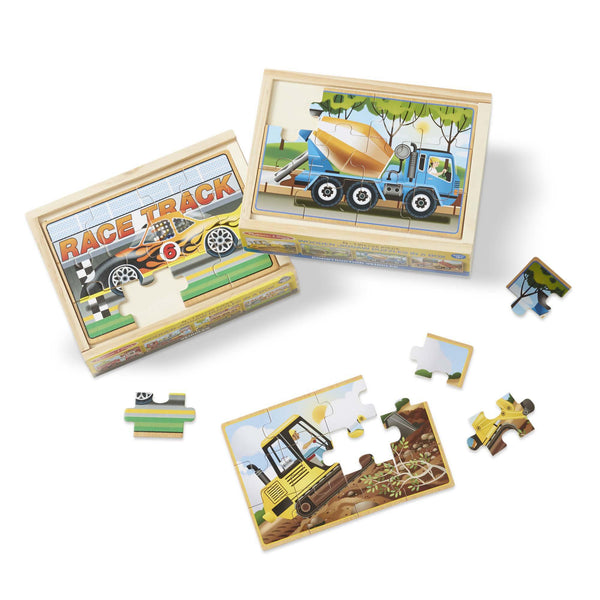 Vehicles Jigsaw Puzzle Set In Box