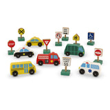 Boxed Wooden Vehicles & Signs