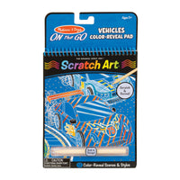 On The Go Scratch Art: Vehicles