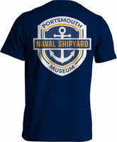 Portsmouth Naval Shipyard Museum Logo T-Shirt