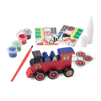 By Me: Wooden Train Craft Kit