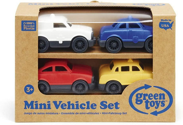 Green Toys Mini Vehicle 4 Pack